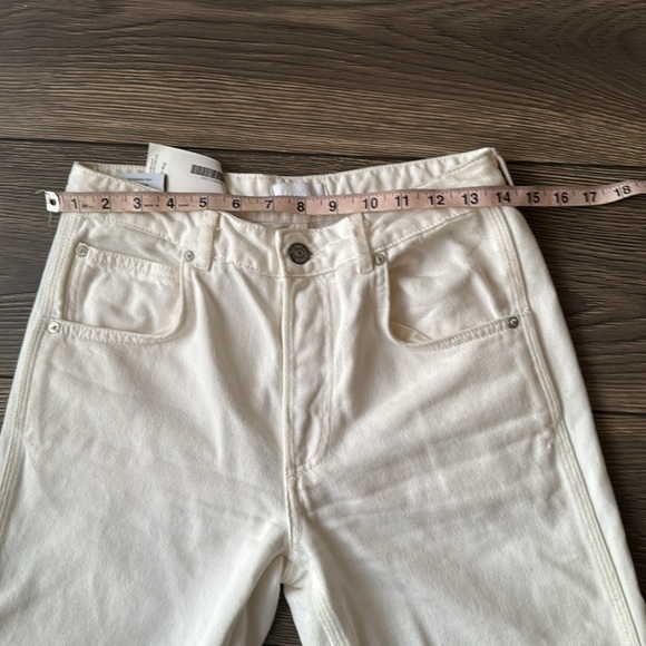 Boyish BY HER white Buttonfly denim jeans size 26 Bailey in Vertigo cut 0295 - Picture 9 of 16